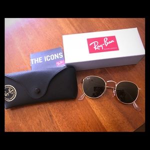 Authentic Rayban 3447 Round Sunglasses